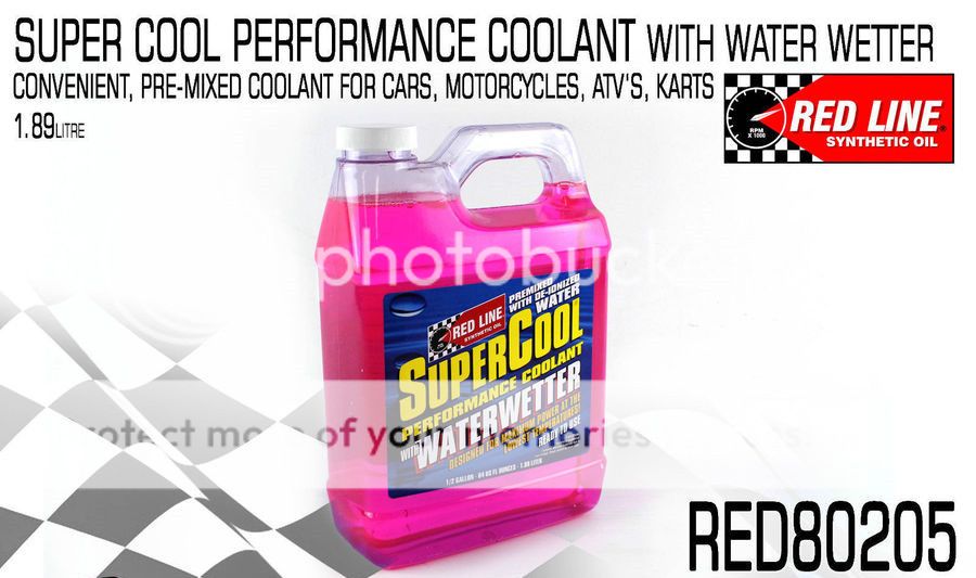 RED LINE Water Wetter Coolant Additives Cooling System Treatment 355ml